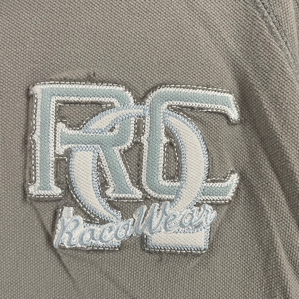 Roca Wear Gray Polo Shirt with Embroidered Chest Design size XL - Picture 2 of 6